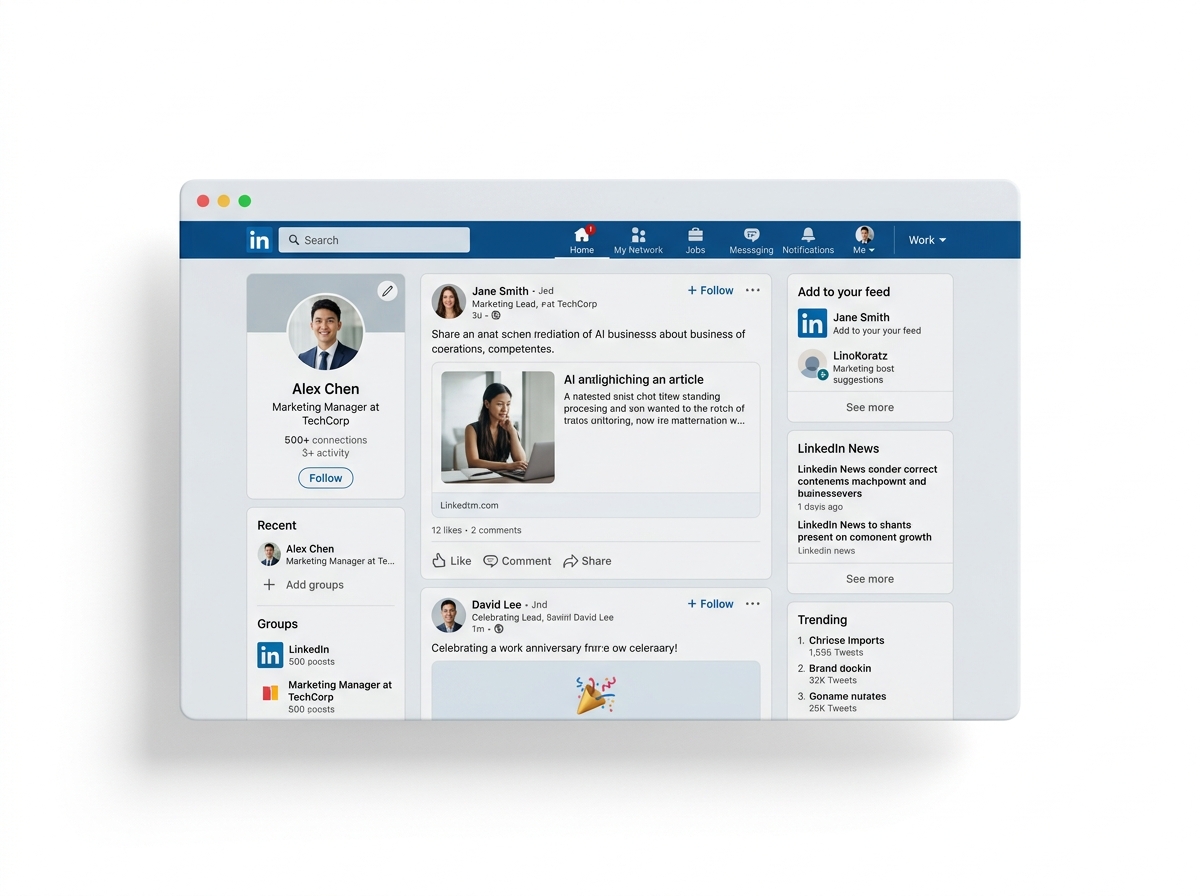 LinkedIn Ads Mockup