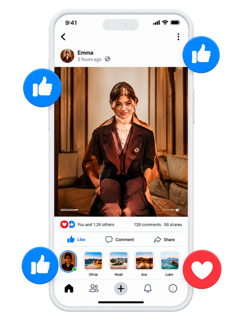 Meta Ads Mockup