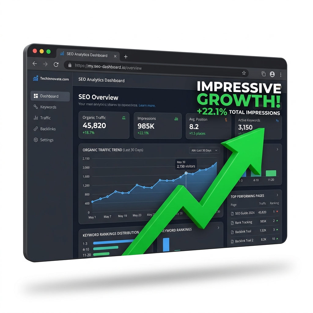 SEO Services Mockup